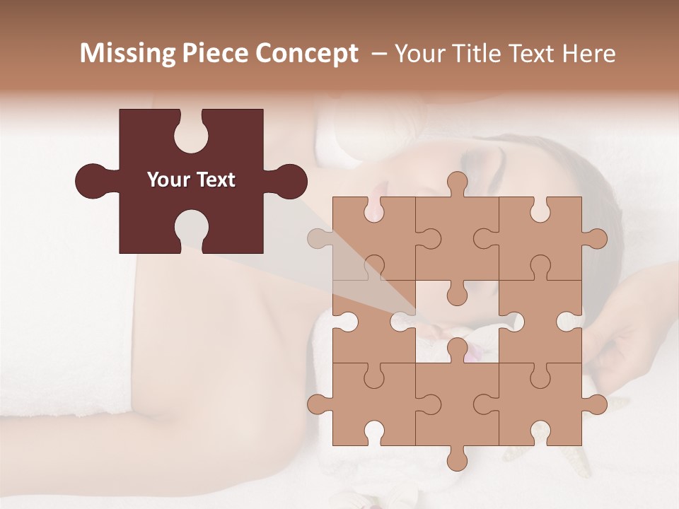 Beautiful Hand Skin PowerPoint Template