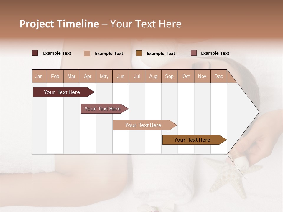 Beautiful Hand Skin PowerPoint Template