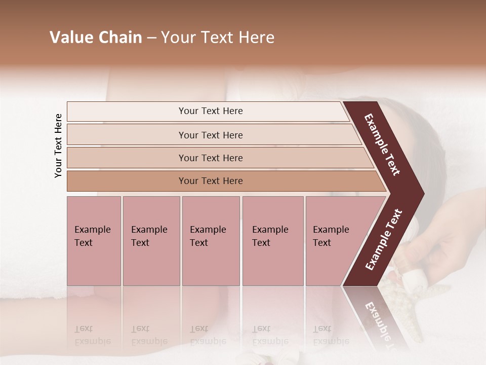 Beautiful Hand Skin PowerPoint Template