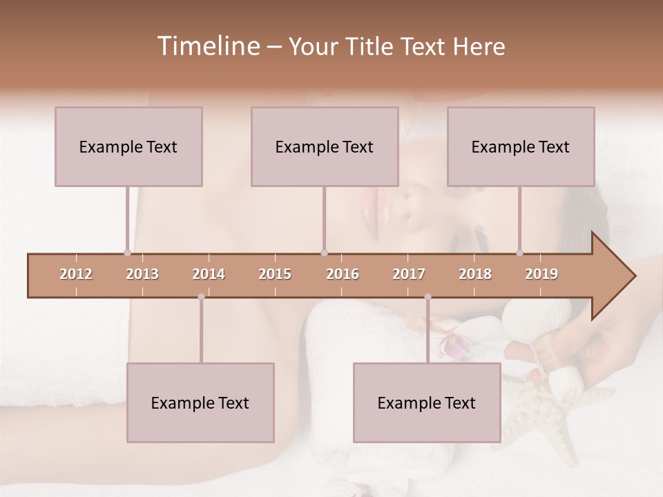 Beautiful Hand Skin PowerPoint Template