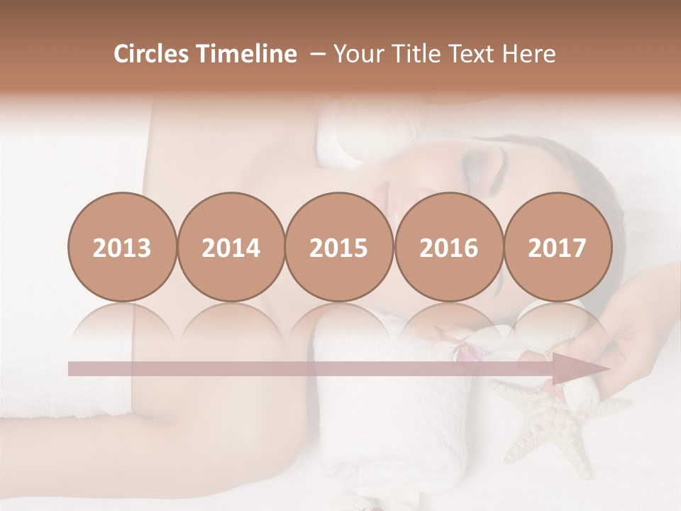 Beautiful Hand Skin PowerPoint Template