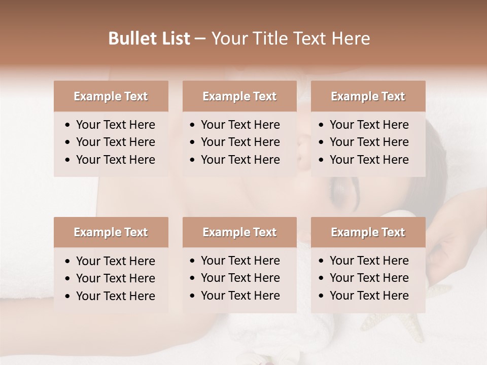 Beautiful Hand Skin PowerPoint Template