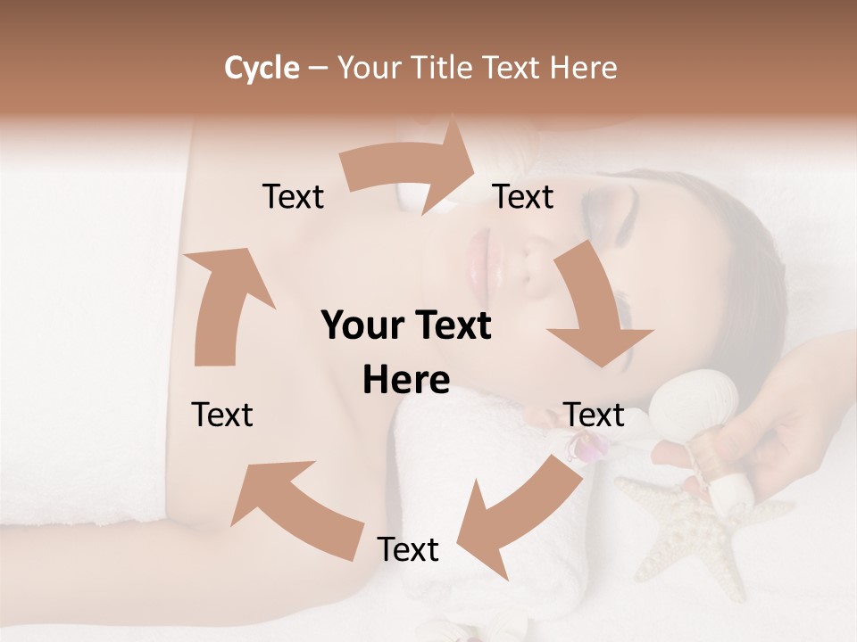 Beautiful Hand Skin PowerPoint Template