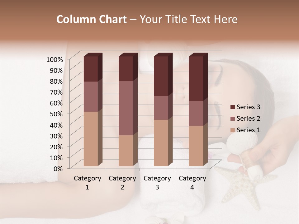 Beautiful Hand Skin PowerPoint Template