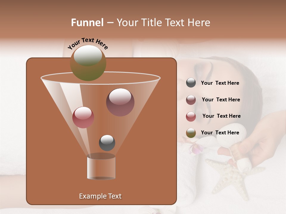 Beautiful Hand Skin PowerPoint Template