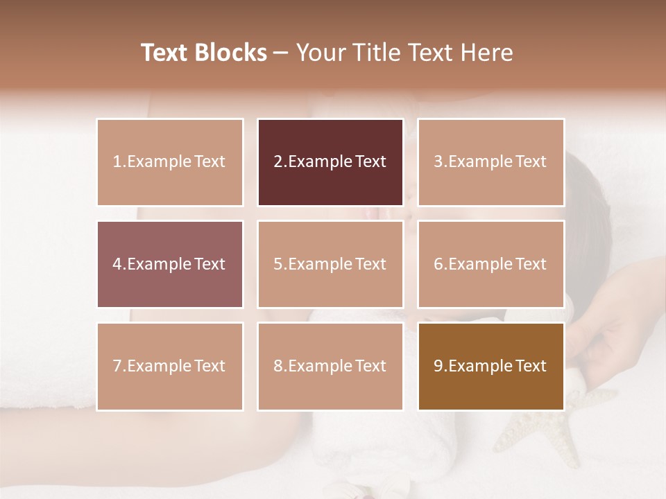 Beautiful Hand Skin PowerPoint Template