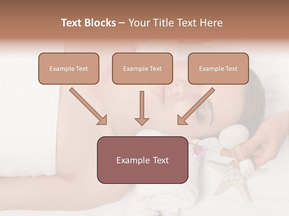 Beautiful Hand Skin PowerPoint Template