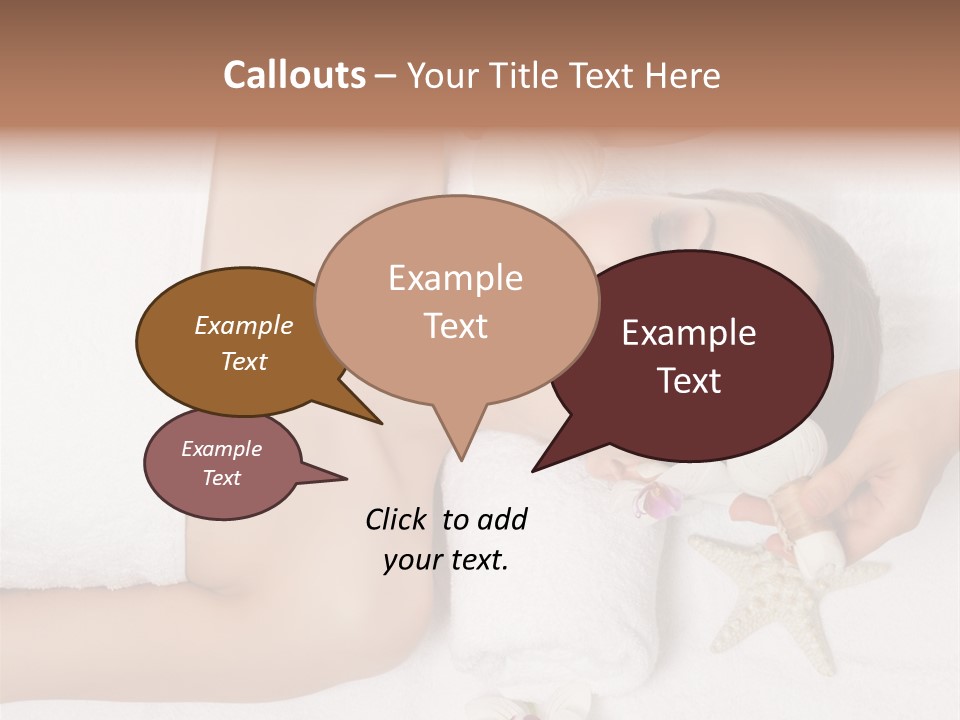 Beautiful Hand Skin PowerPoint Template