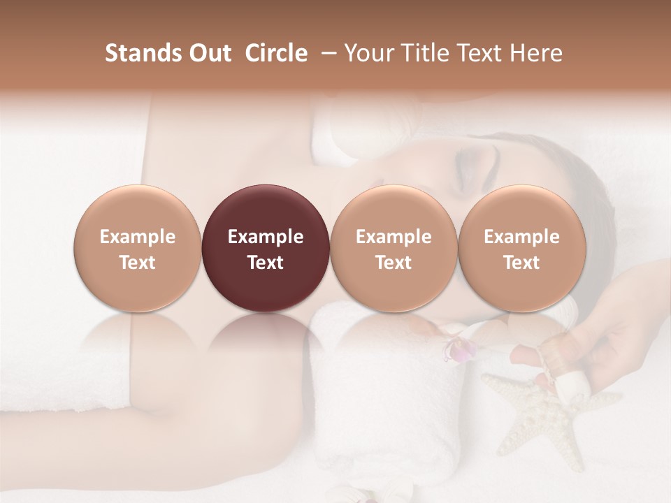 Beautiful Hand Skin PowerPoint Template