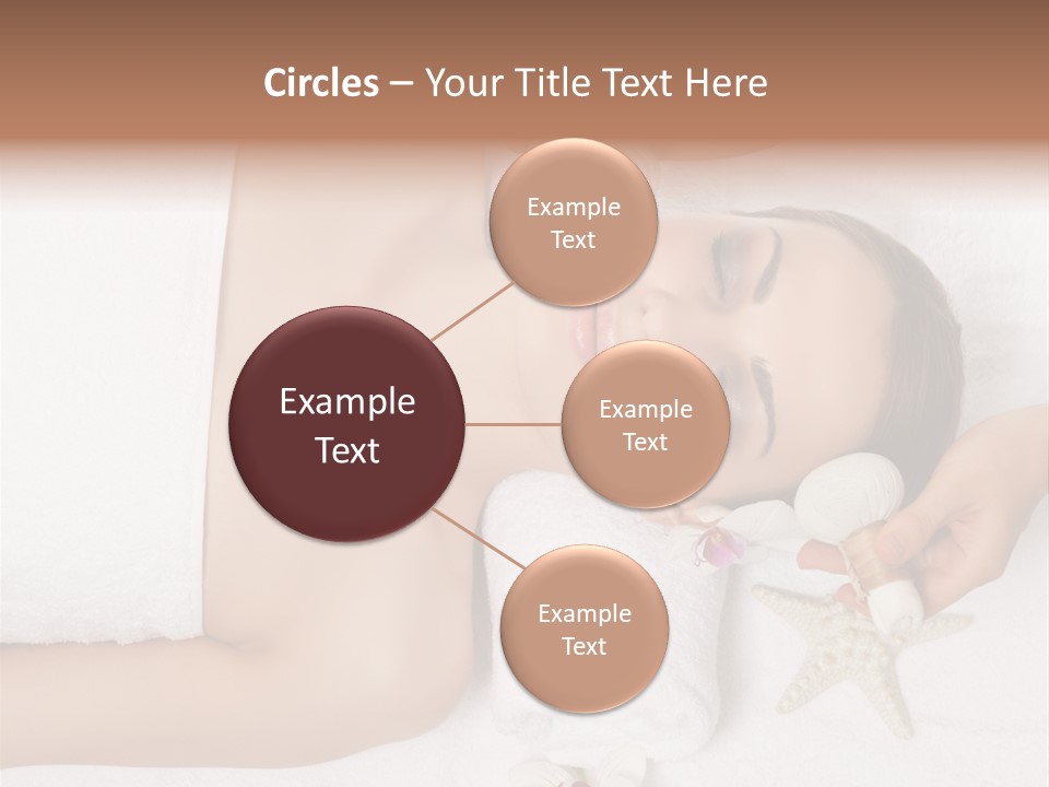 Beautiful Hand Skin PowerPoint Template