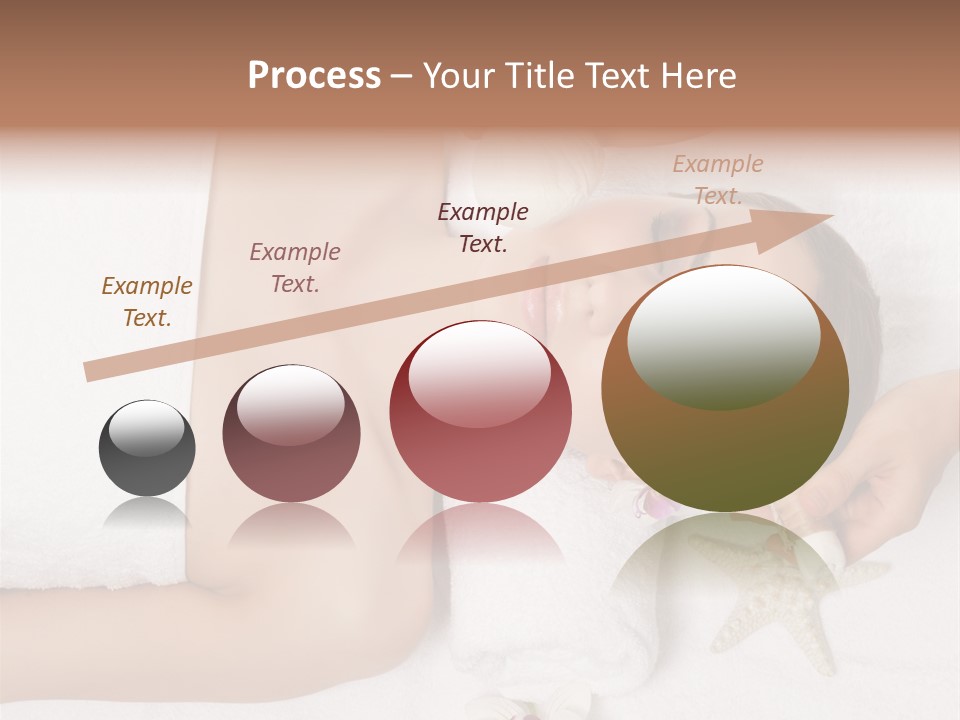 Beautiful Hand Skin PowerPoint Template