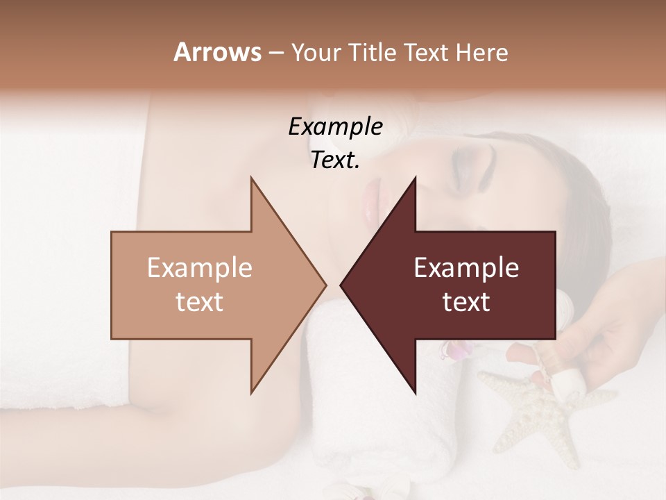 Beautiful Hand Skin PowerPoint Template