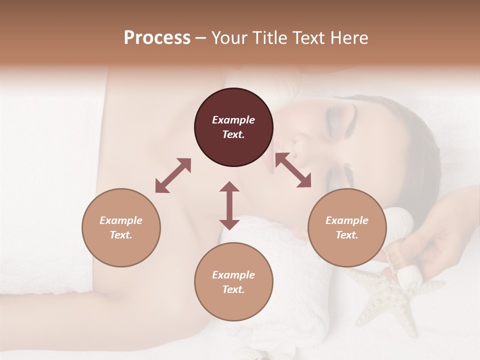 Beautiful Hand Skin PowerPoint Template