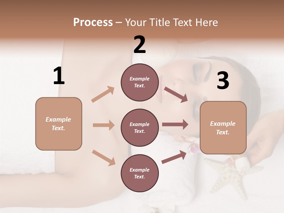 Beautiful Hand Skin PowerPoint Template