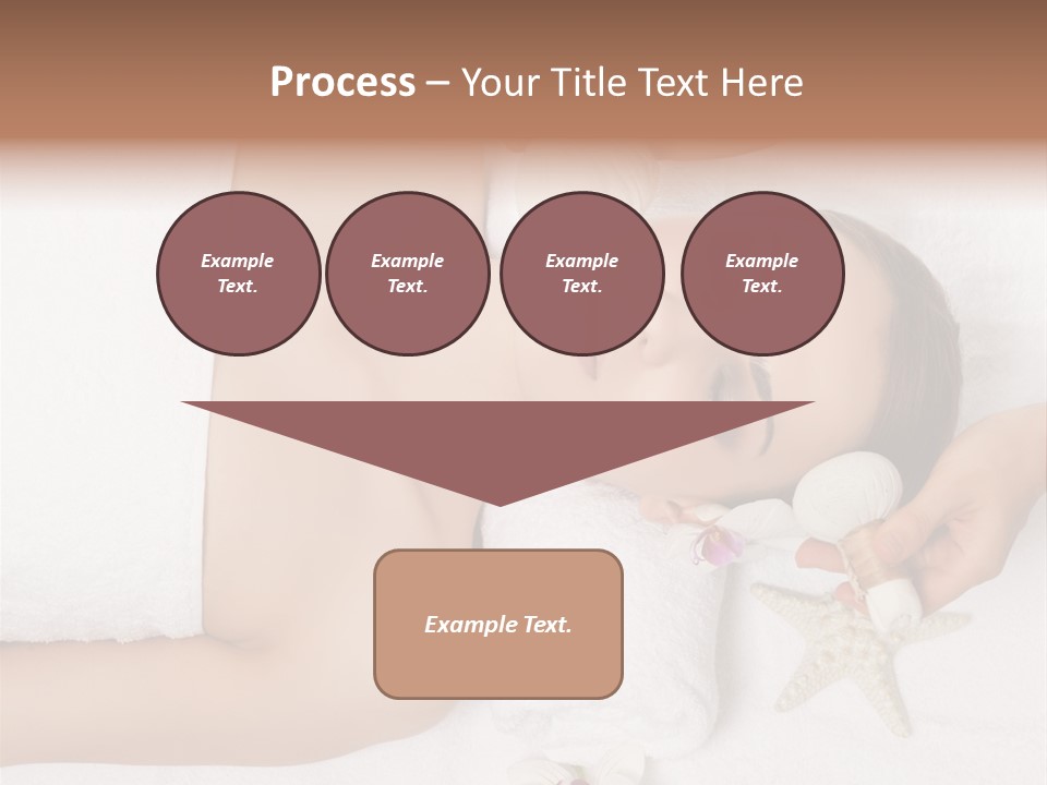 Beautiful Hand Skin PowerPoint Template