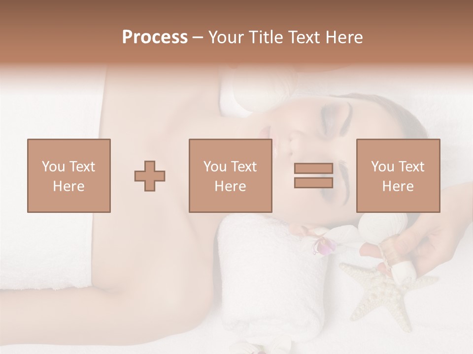 Beautiful Hand Skin PowerPoint Template