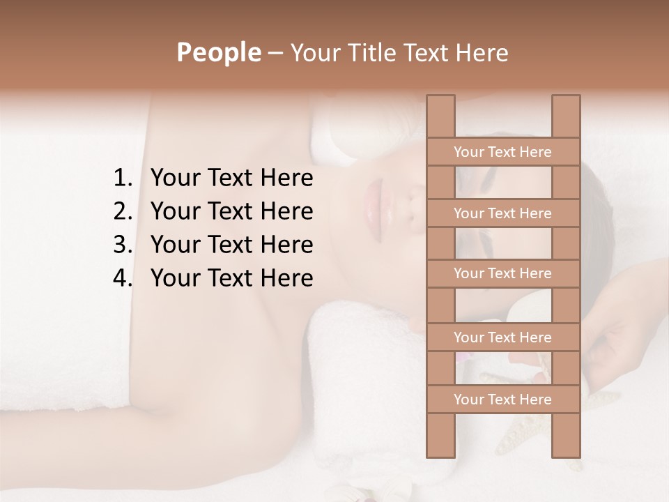 Beautiful Hand Skin PowerPoint Template