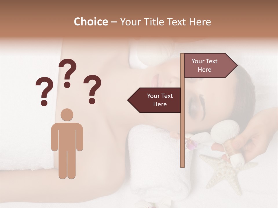 Beautiful Hand Skin PowerPoint Template