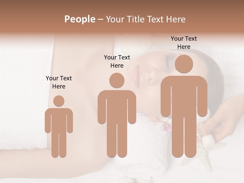 Beautiful Hand Skin PowerPoint Template