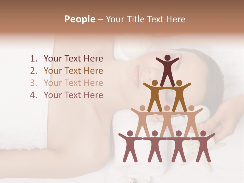 Beautiful Hand Skin PowerPoint Template