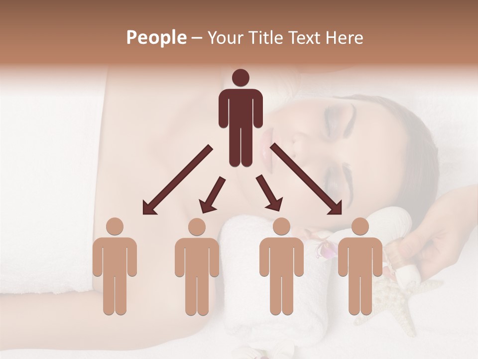 Beautiful Hand Skin PowerPoint Template