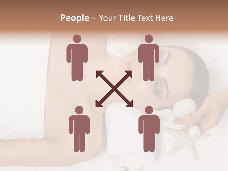 Beautiful Hand Skin PowerPoint Template