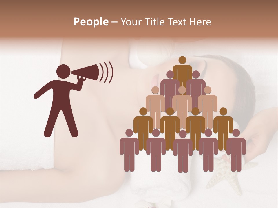 Beautiful Hand Skin PowerPoint Template