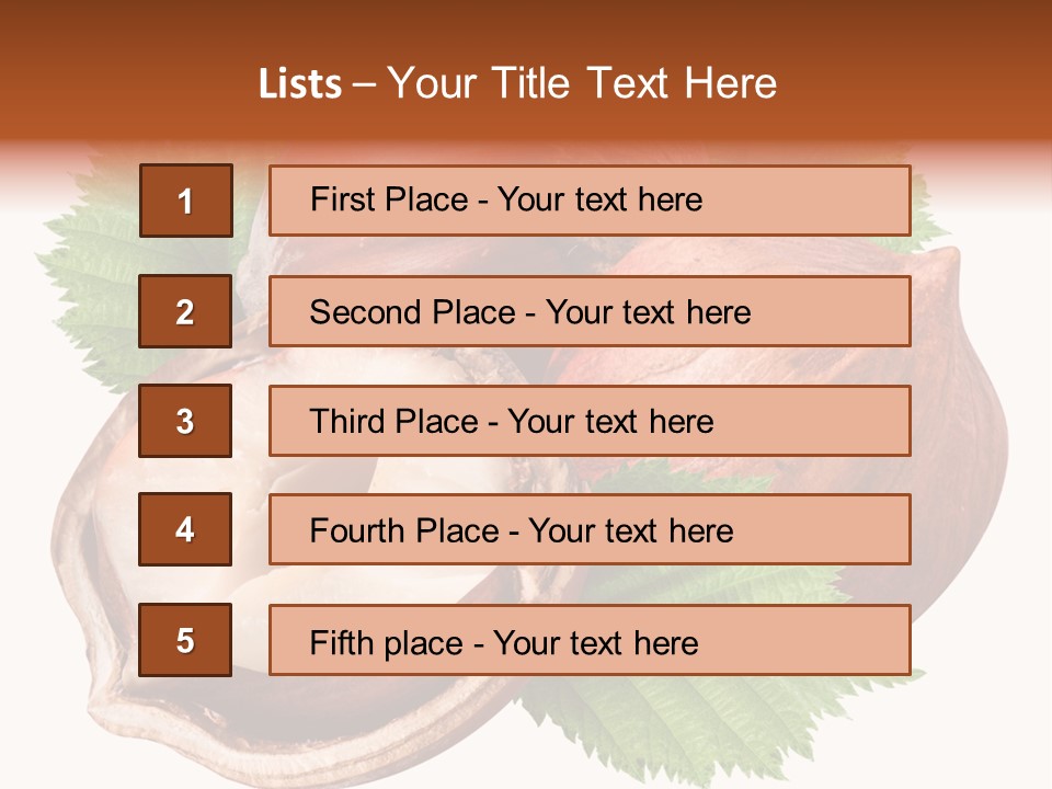 Shell Tree Strong PowerPoint Template