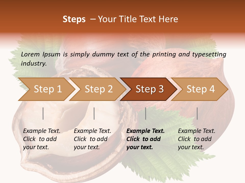 Shell Tree Strong PowerPoint Template