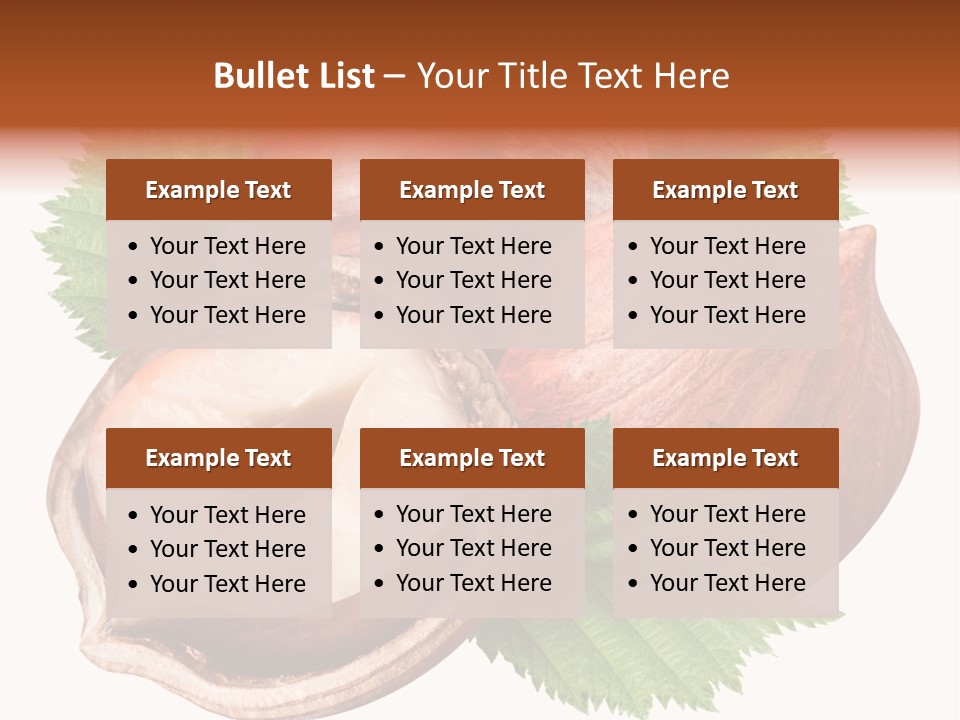 Shell Tree Strong PowerPoint Template
