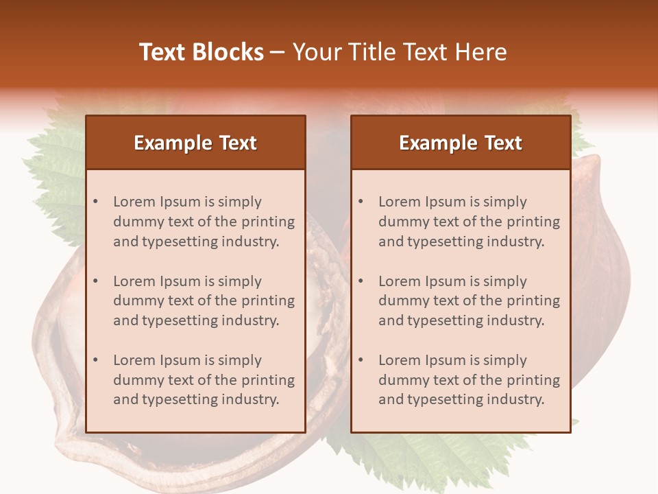 Shell Tree Strong PowerPoint Template
