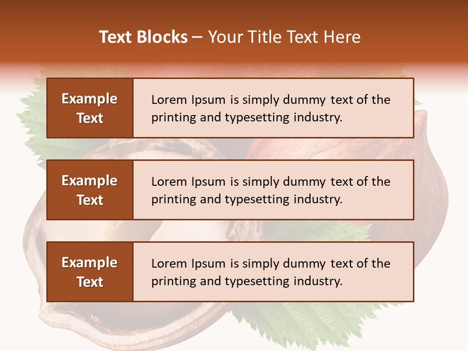 Shell Tree Strong PowerPoint Template
