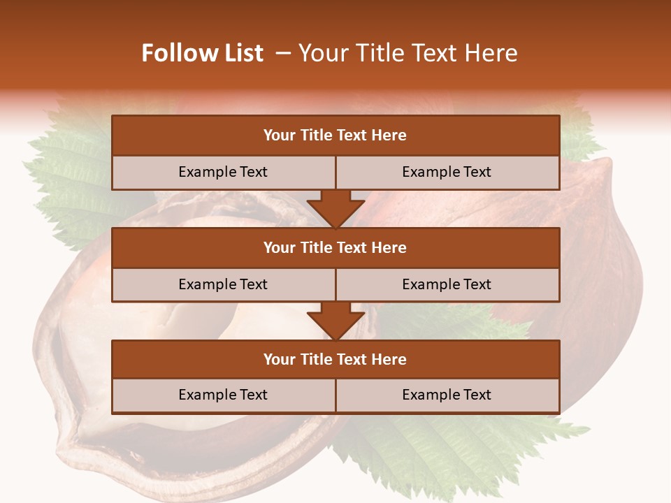 Shell Tree Strong PowerPoint Template