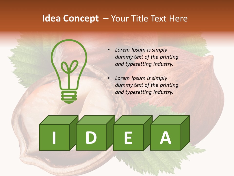 Shell Tree Strong PowerPoint Template