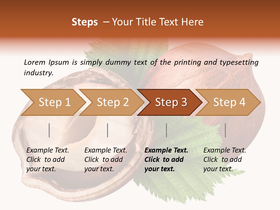 Ingredient Squirrel Strong PowerPoint Template