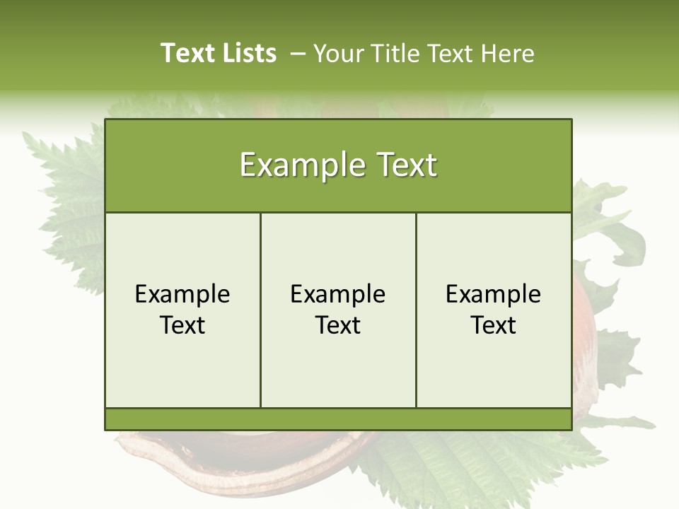 Section Whole Brown PowerPoint Template