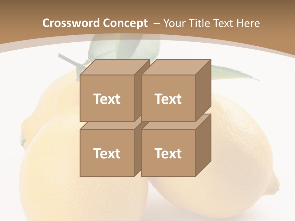 Photograph Close Lime PowerPoint Template