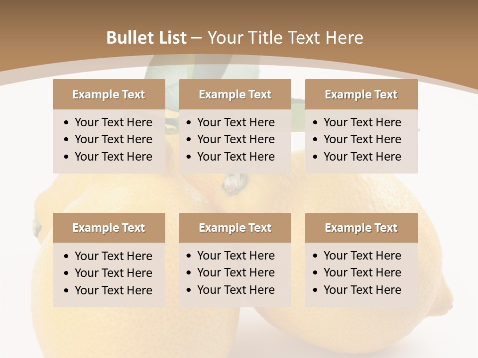 Photograph Close Lime PowerPoint Template