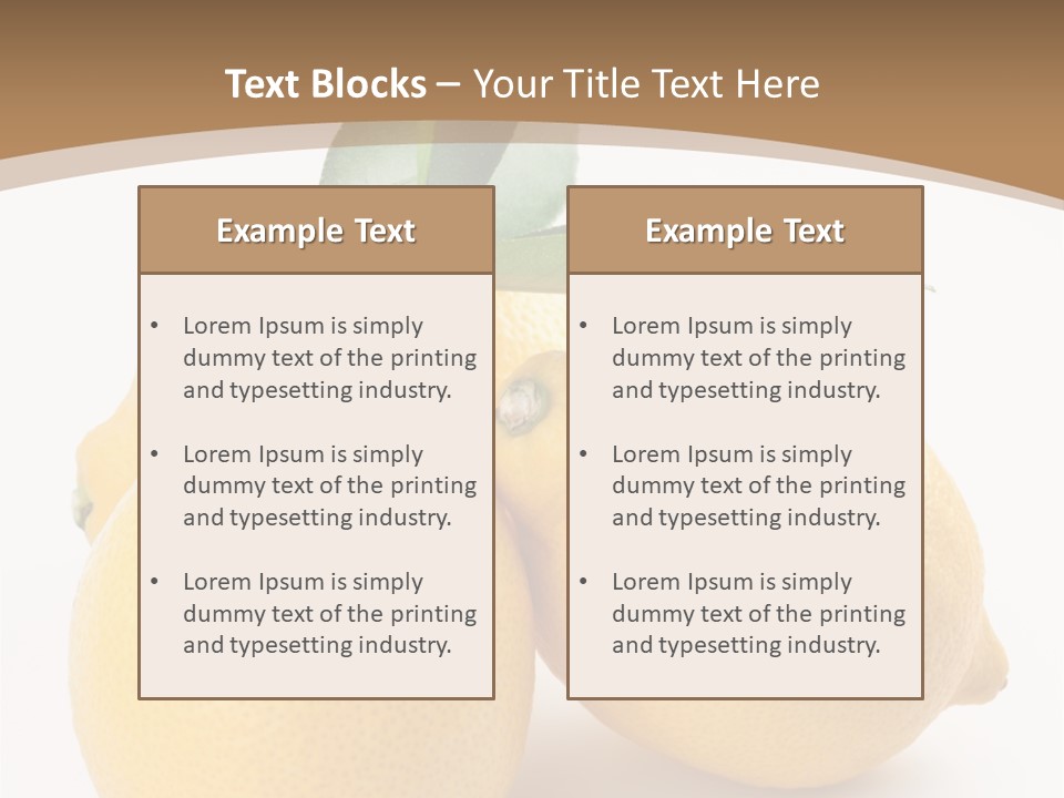 Photograph Close Lime PowerPoint Template