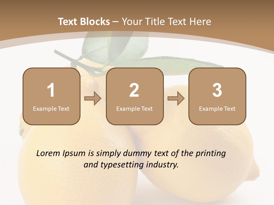 Photograph Close Lime PowerPoint Template