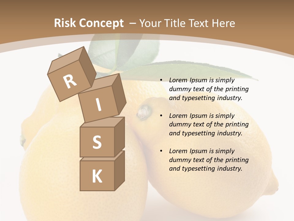 Photograph Close Lime PowerPoint Template