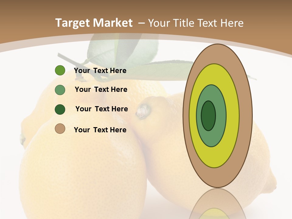 Photograph Close Lime PowerPoint Template