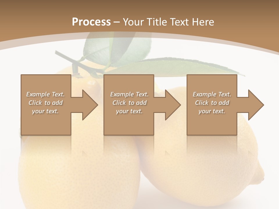 Photograph Close Lime PowerPoint Template