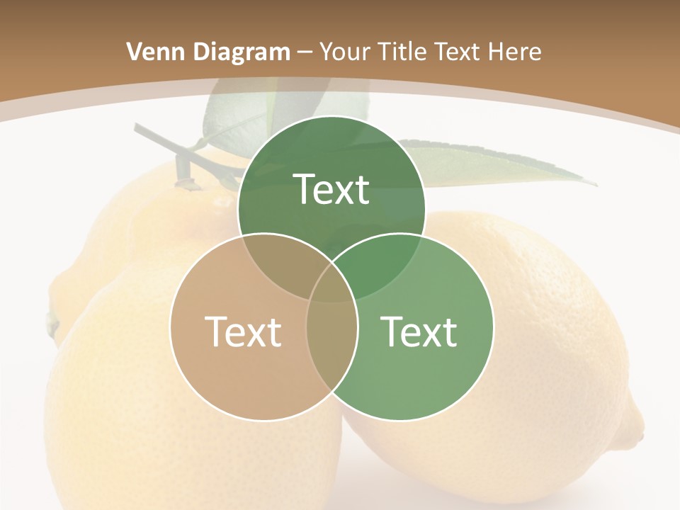 Photograph Close Lime PowerPoint Template