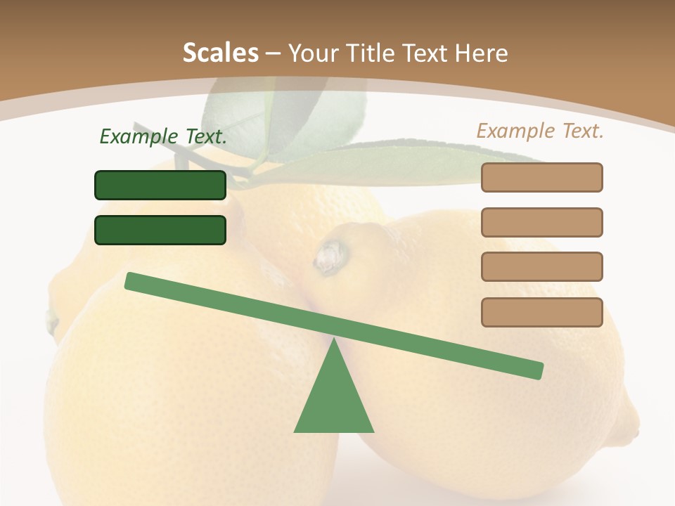 Photograph Close Lime PowerPoint Template