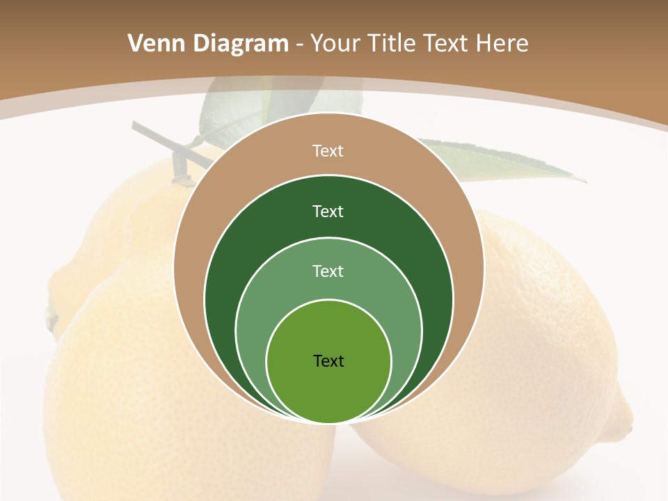 Photograph Close Lime PowerPoint Template
