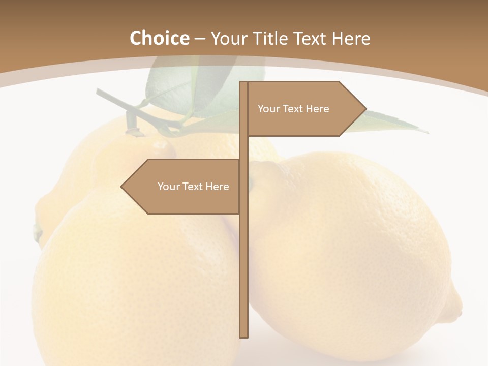 Photograph Close Lime PowerPoint Template