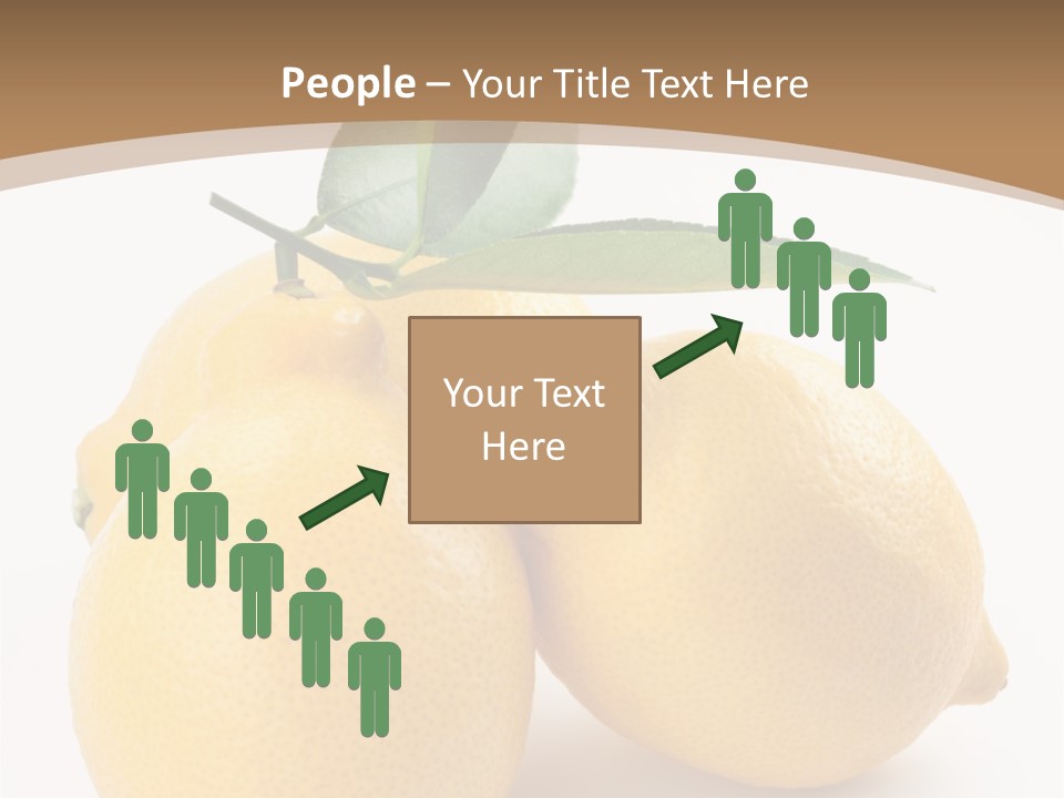 Photograph Close Lime PowerPoint Template