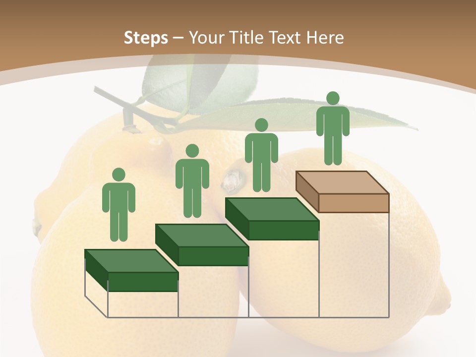 Photograph Close Lime PowerPoint Template