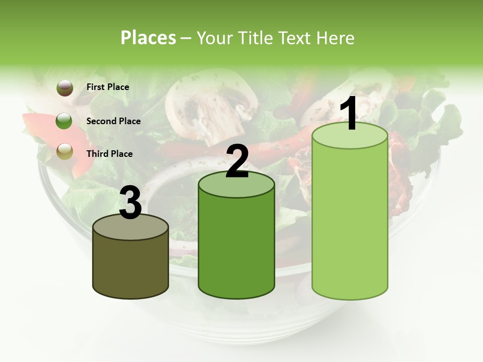 Close Up Appetiser Tomato PowerPoint Template